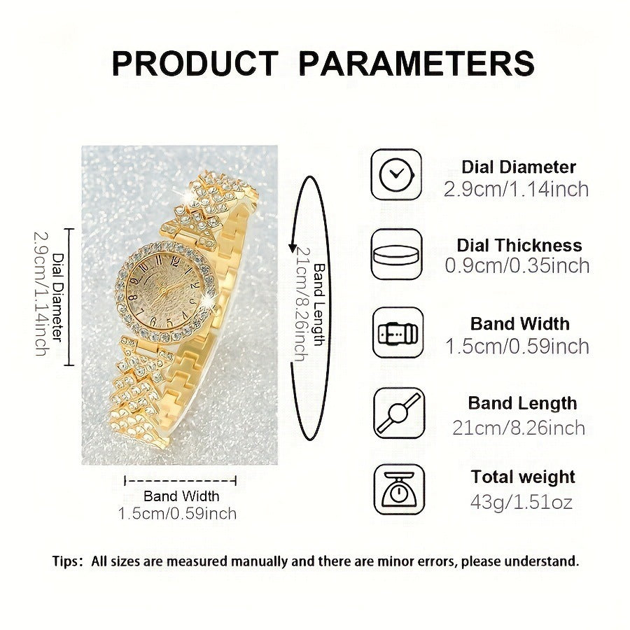 womens diamond watch and bracelet set|etherealforher.com/