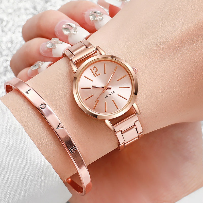 minimalist watch and bracelet set|etherealforher.com/