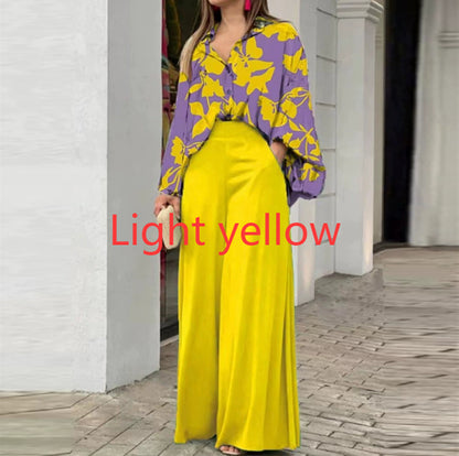 printed wide leg pants|etherealforher.com/