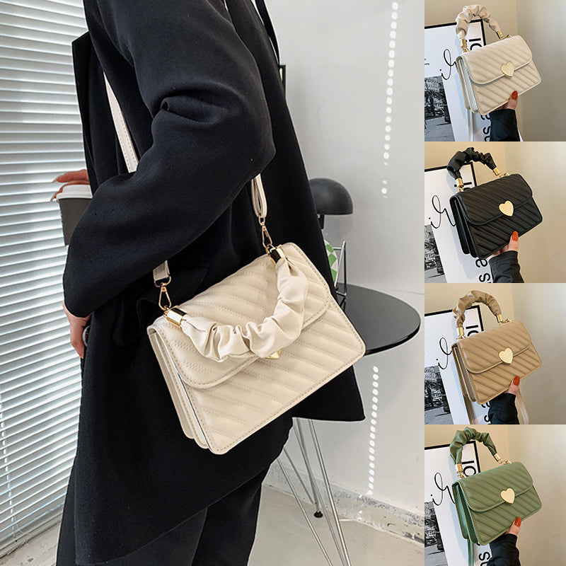 Love Metal Chain Shoulder Bag|etherealforher.com/