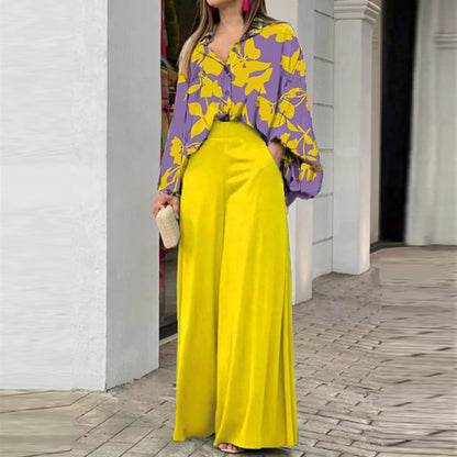 printed wide leg pants|etherealforher.com/