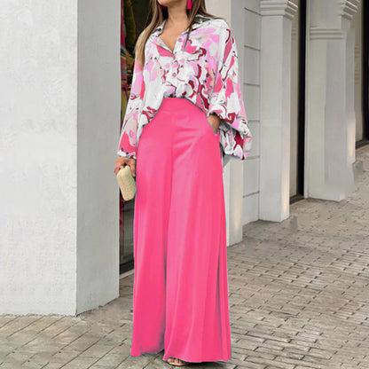 printed wide leg pants|etherealforher.com/